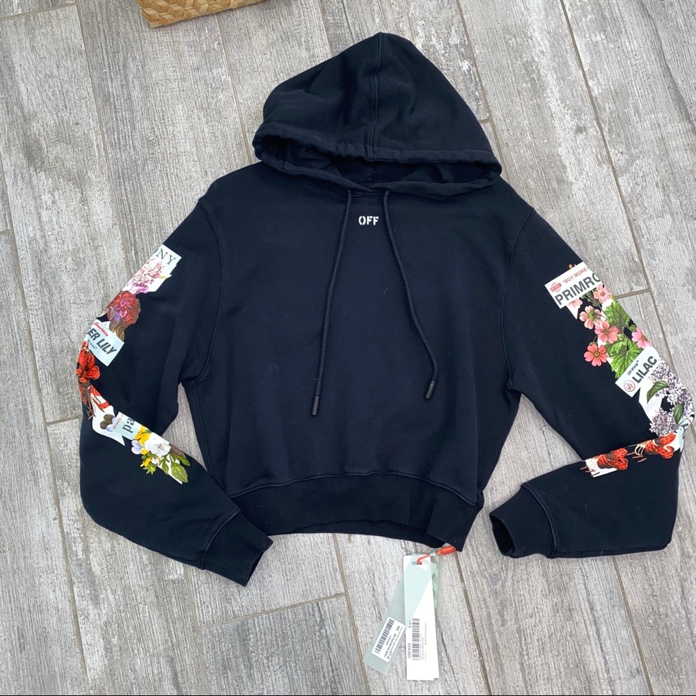 OFF-WHITE flower hoodie⚡️⚡️ - Picture 4 of 9